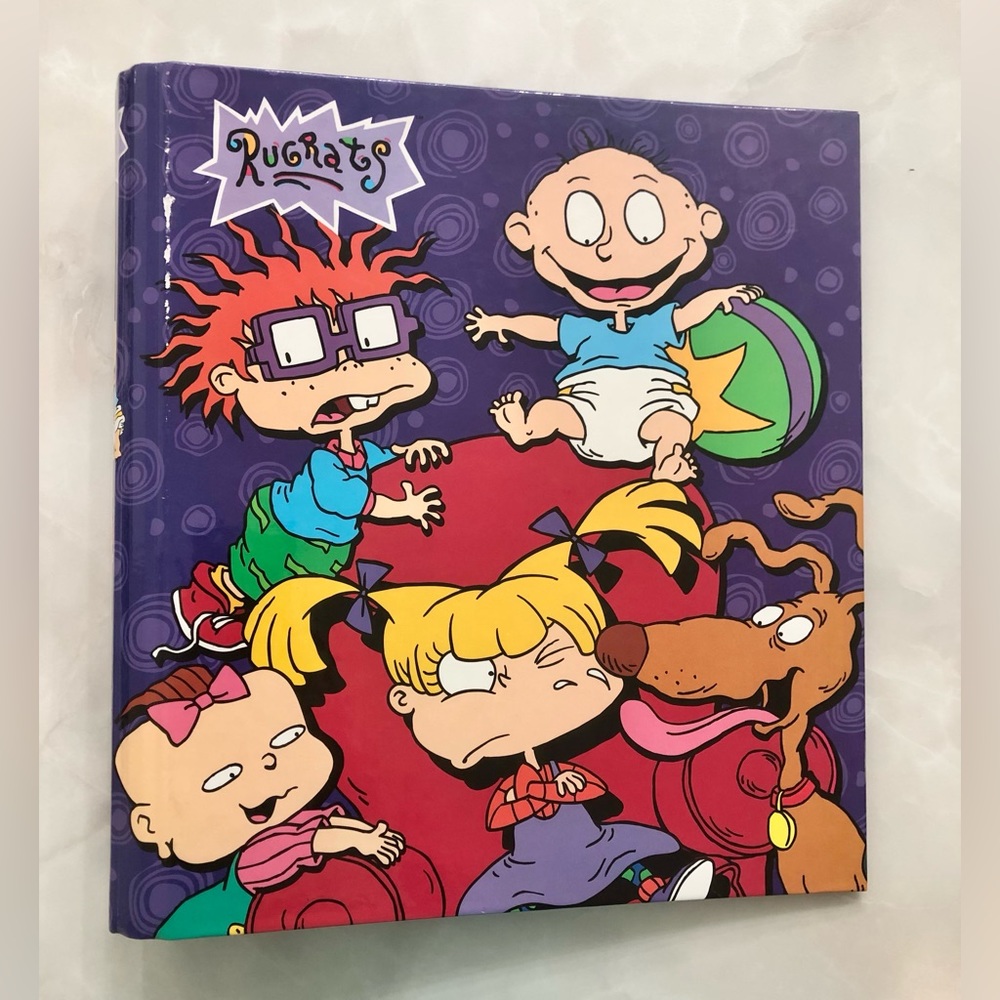 Vintage 1998 Rugrats 3 Ring Binder Tommy Chucky Nickelodeon School Supplies